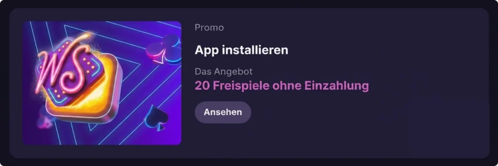 Aktion für die WinSpirit App