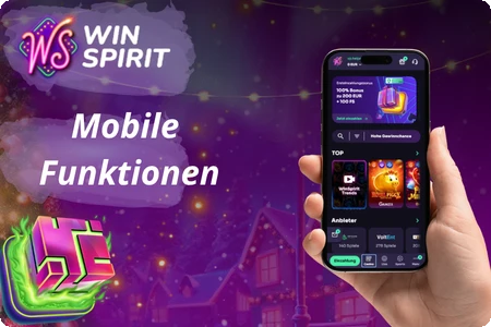 WinSpirit mobiles Casino ohne App-Download