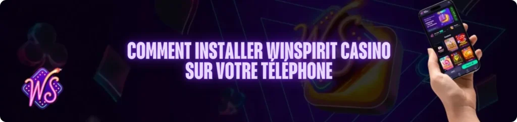 Application WinSpirit Casino